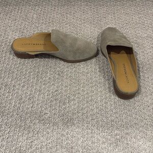 Lucky Brand Grey Mules